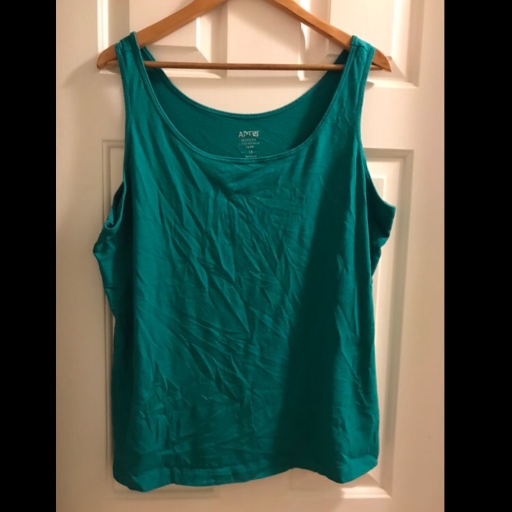 3/$15 Apt 9 basic teal tank